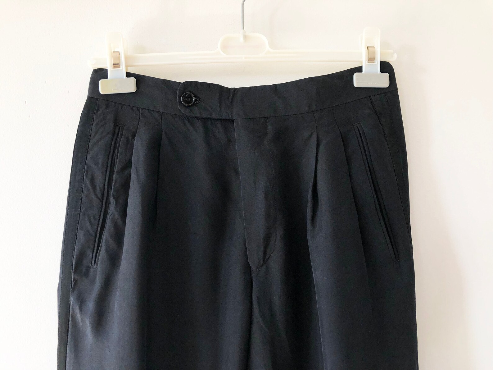 Black Marching Band Pants Black Gabardine Pants Military Etsy
