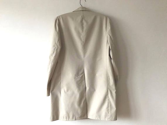 Light Beige Men's Trenchcoat Khaki Brown Men's Tr… - image 5