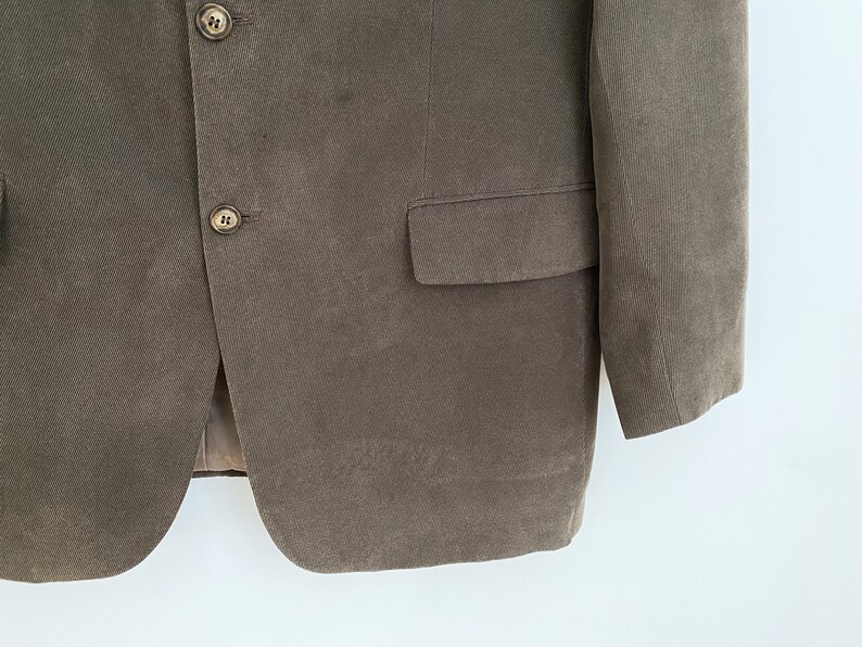 GF Ferre Maroon Corduroy Regular Fit Men Coat Blazer Jacket