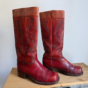 Tony Mora Cowboy Boots - Etsy