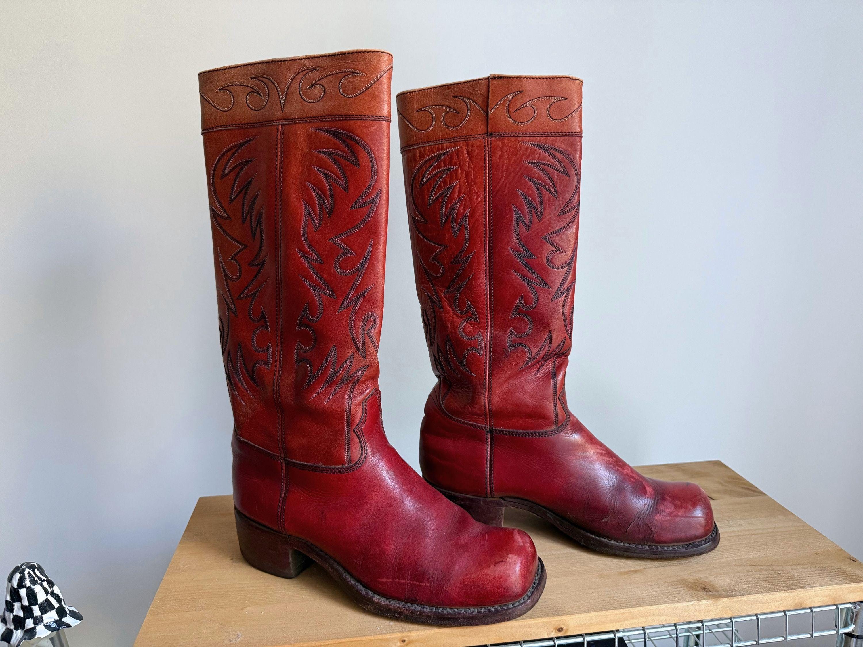 Tony Mora Cowboy Boots - Etsy