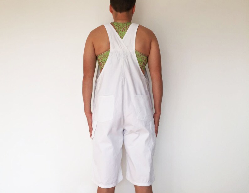 white overall jumper