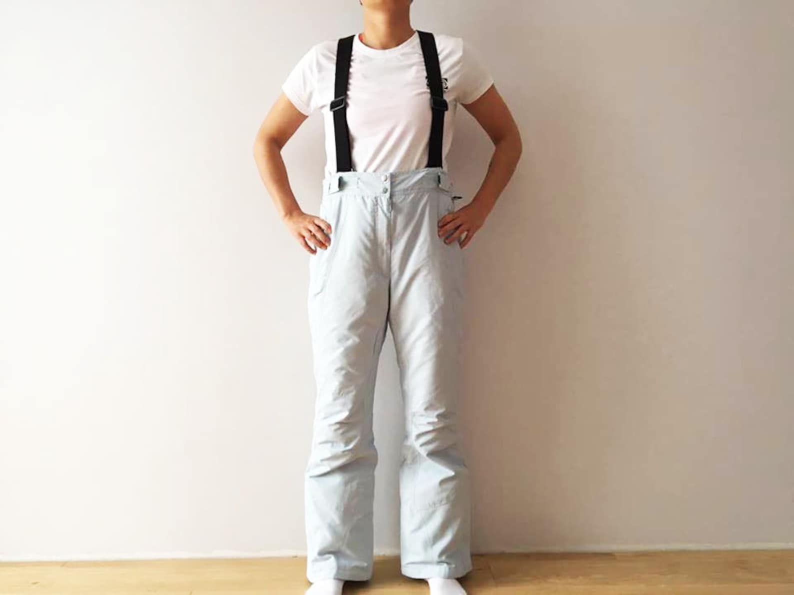 Light Blue Ski Pants One Piece Ski Suit Blue Ski Pants Etsy