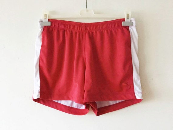 Pink PUMA Running Shorts Raspberry Pink Puma Footb