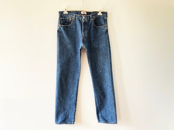Vintage Levi's 501 Jeans Blue Men Highwaist Jeans… - image 2