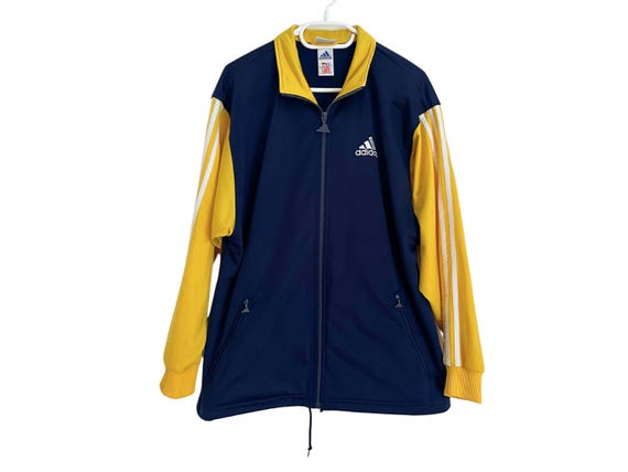 90s Vintage Adidas Track Jacket: Zip up Sweatshirt Size S