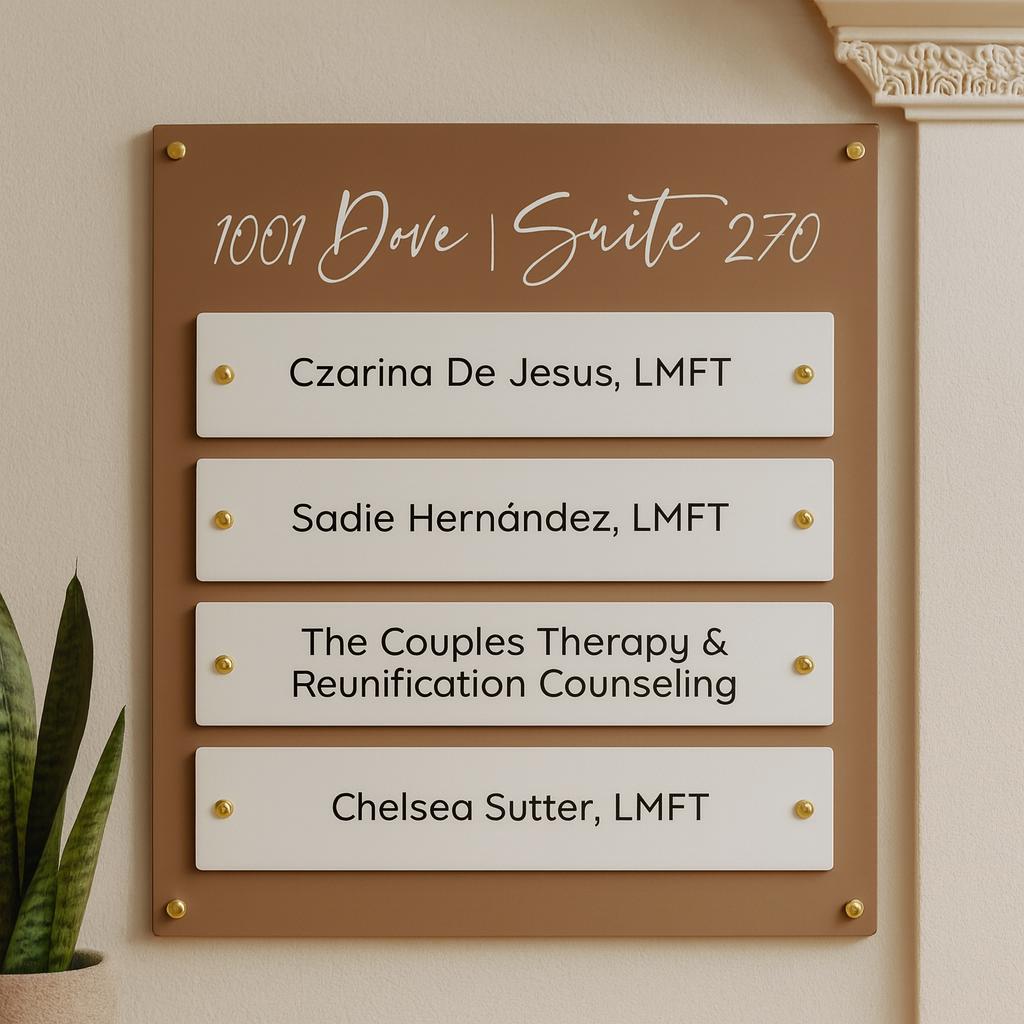 Registry Sign Acrylic Building Registry Sign | Business Directory Sign | Business ...