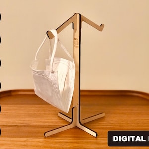 Mask Stand laser cut file