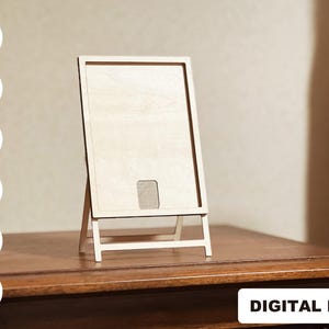 POSTKARTENSCHILD Lasercut-Datei