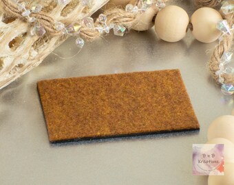 Miniature Coir Doormat Rug - Plain Style - Dollhouse Miniature 1:12 Scale