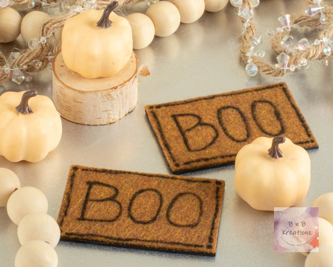 Boo Coir Rug Miniature Coir Doormat Rug in