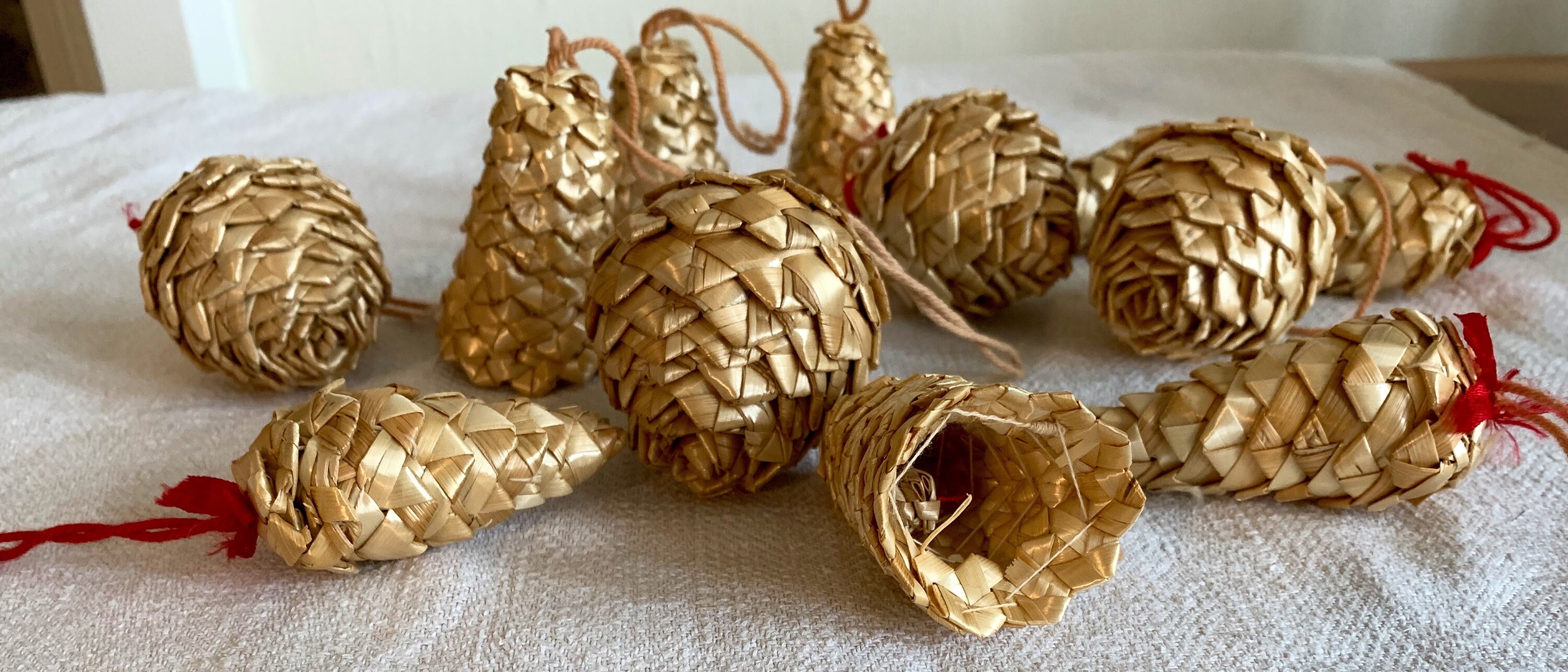 Danish straw ornaments for your home and Christmas tree. Etsy