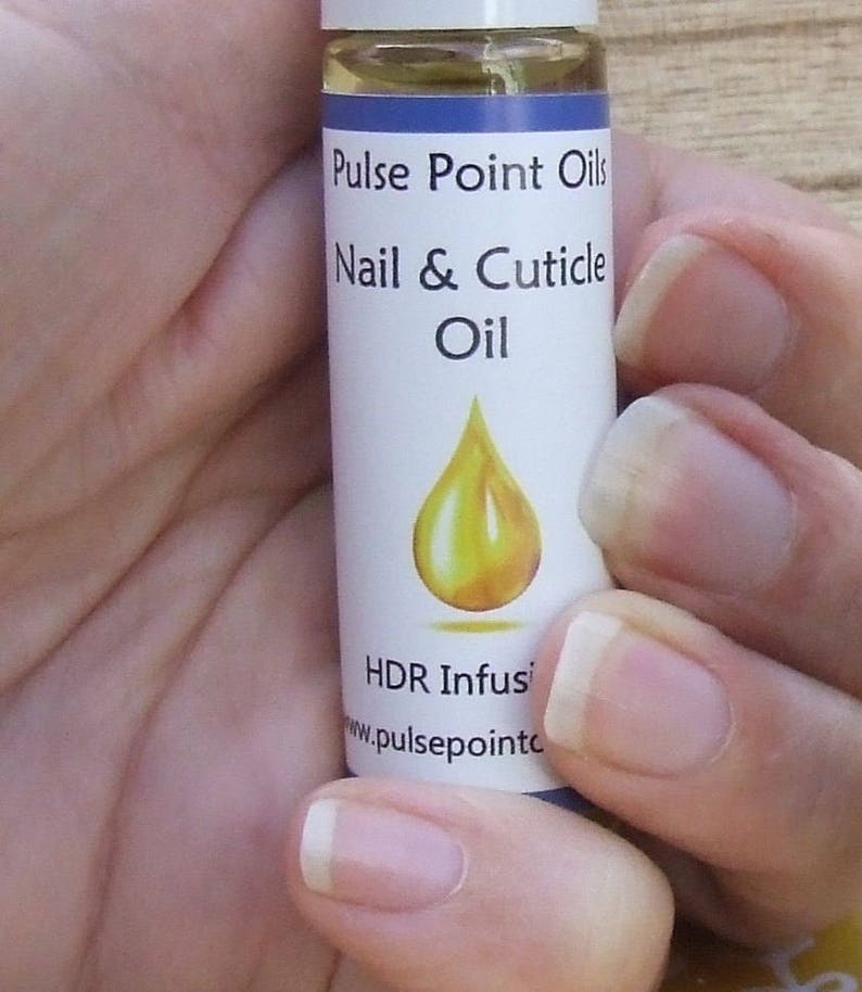 Nail & Cuticle manicure oil, Ideal for hand and foot massage. Nail care intensive treatment essential oil blend image 3