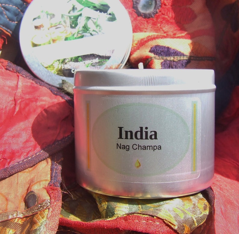 Nag Champa Incense soy candles. India a hippie scented candle Etsy