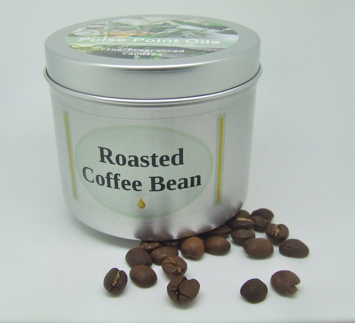 Roasted Coffee Bean Soy Candle. Vegan Clean Long Burn Kitchen Etsy