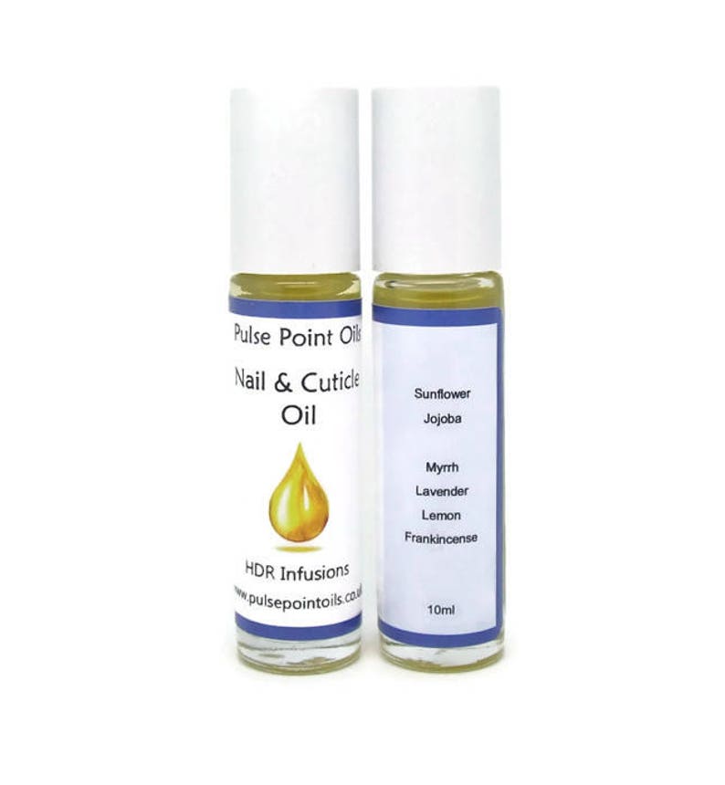 Nail & Cuticle manicure oil, Ideal for hand and foot massage. Nail care intensive treatment essential oil blend image 2
