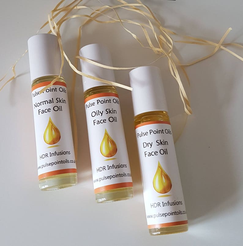 Oily skin night treatment oil. non greasy vegan face oil. Etsy