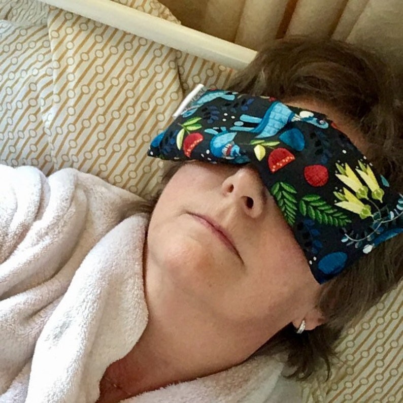 Eye Pillow for yoga meditation. Eye Mask aromatherapy Yogi Etsy