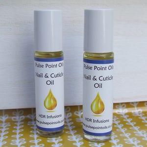 Nail & Cuticle manicure oil, Ideal for hand and foot massage. Nail care intensive treatment essential oil blend image 5