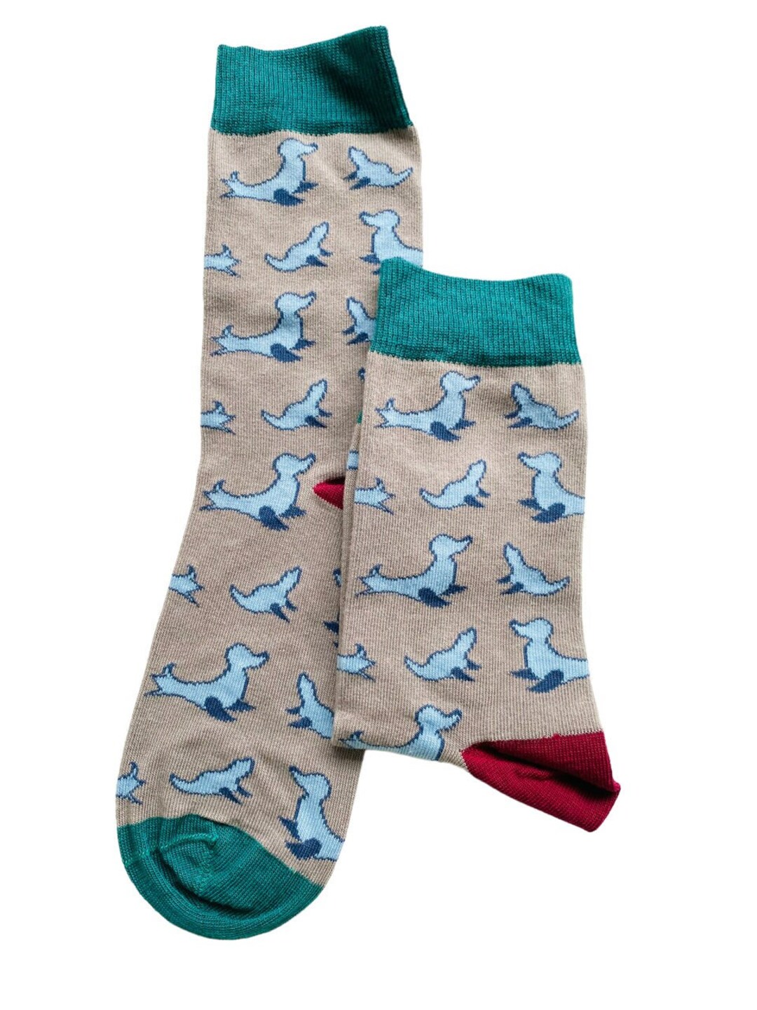 Pretty Seal Design on Ladies Bamboo Organic Cotton Socks Grey - Etsy UK