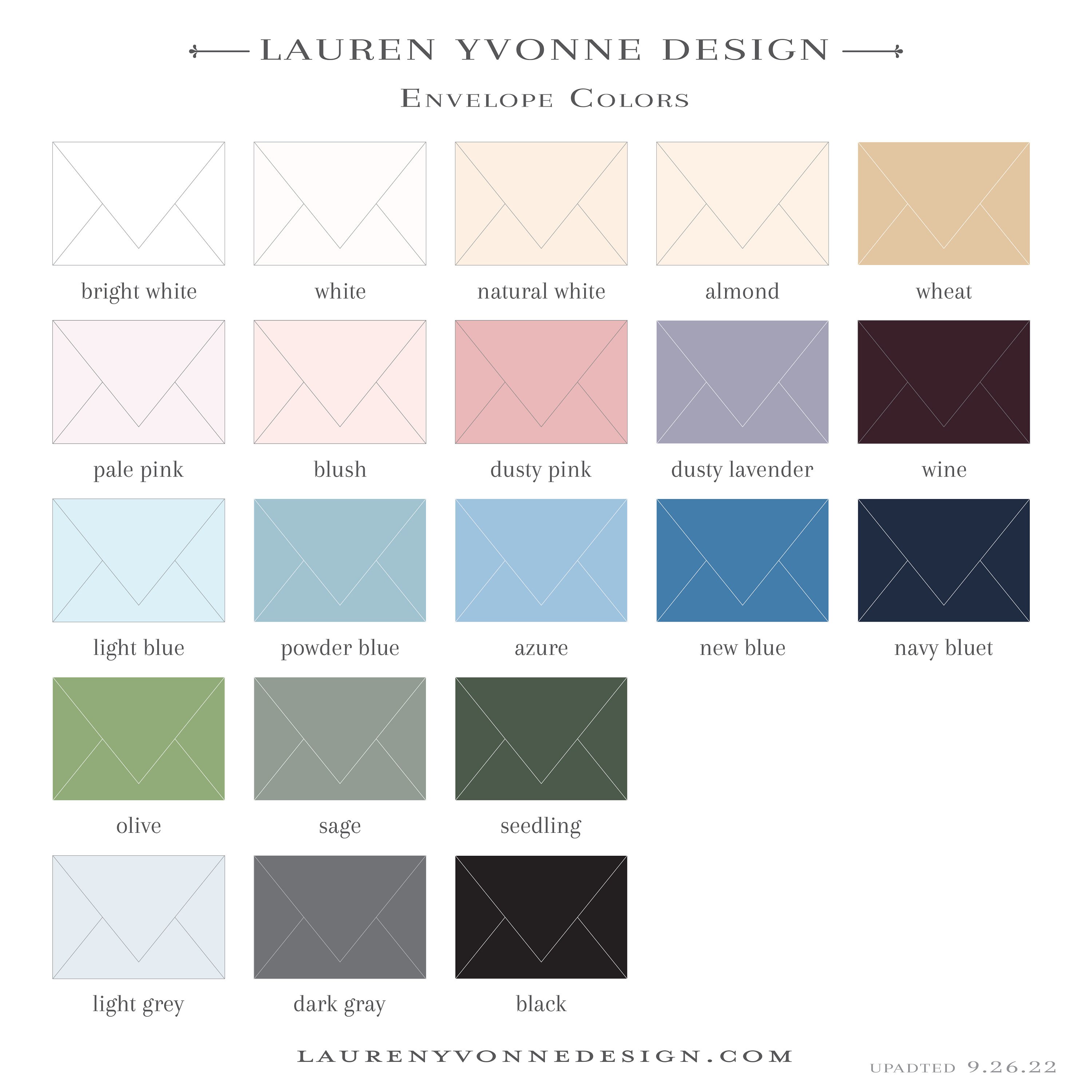 Choosing Paper for Your Wedding Invitations - Lauren Yvonne Design