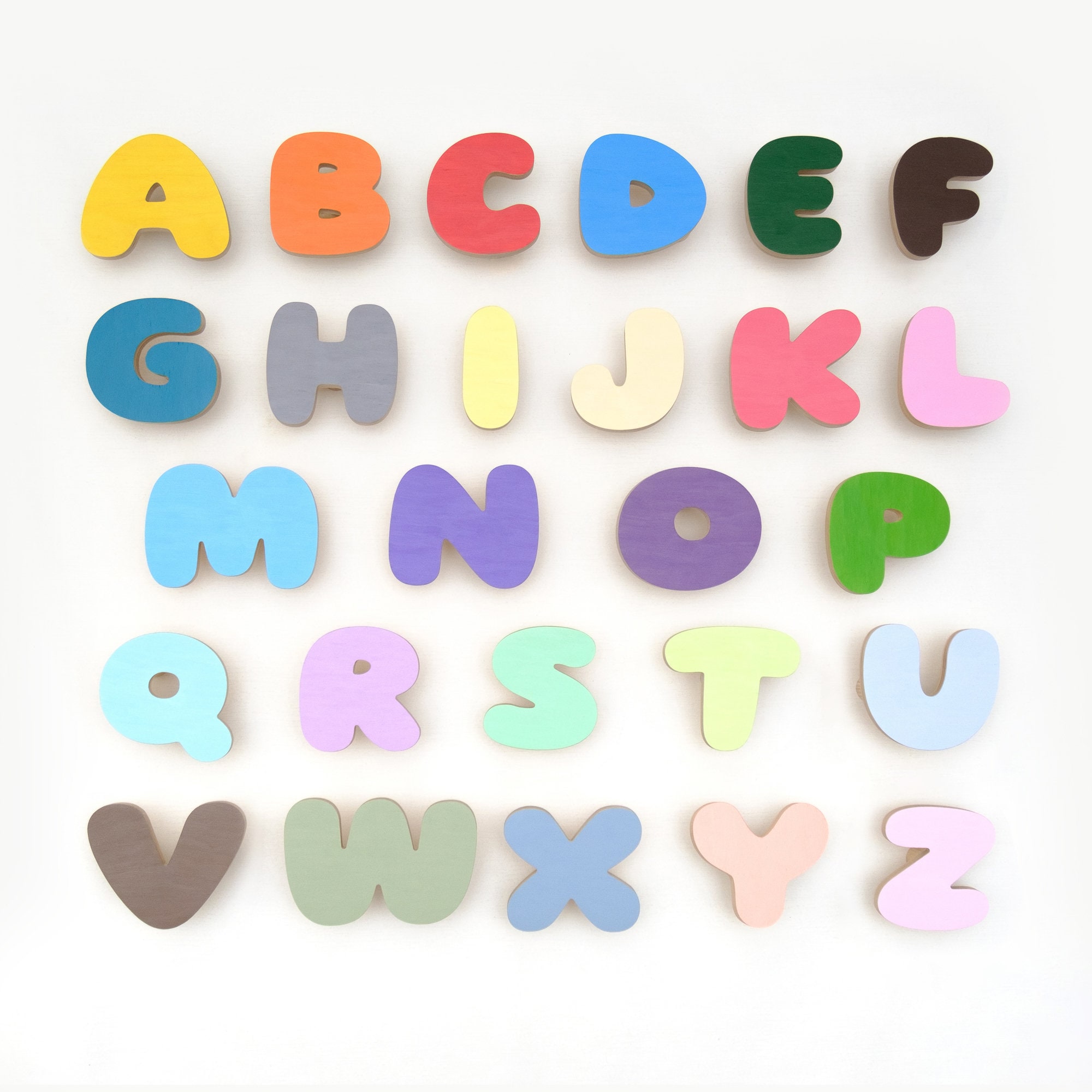 Wooden Letter Set Hooks for wall, Kids Name Room Wood Hook, Personalise wall decor, children Rack Hanger, Christmas gift for baby, Coat Hook