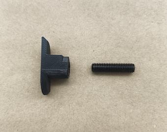 Gancho para panel acústico 3D con rosca / Gancho de pared para paneles acústicos / Solución moderna de montaje en panel / Compatible con Hori, Nordic y Fibrotech