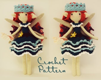 Amigurumi Pattern / Crochet Doll Pattern / Photo Tutorial / Instant Download