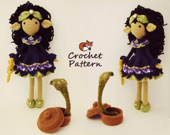 Amigurumi Pattern / Crochet Doll Pattern / Photo Tutorial / Instant Download