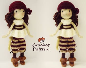 Amigurumi Pattern / Crochet Doll Pattern / Photo Tutorial / Instant Download
