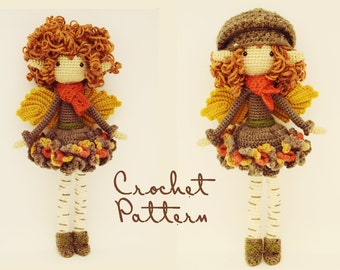 Amigurumi Pattern / Crochet Doll Pattern / Photo Tutorial / Instant Download