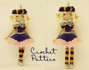 Amigurumi Pattern / Crochet Doll Pattern / Photo Tutorial / Instant Download