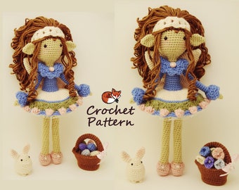 Amigurumi Pattern / Crochet Doll Pattern / Photo Tutorial / Instant Download