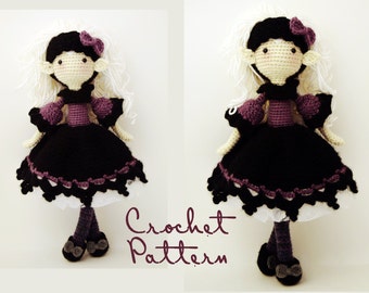 Amigurumi Pattern / Crochet Doll Pattern / Photo Tutorial / Instant Download