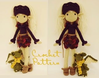 Amigurumi Pattern / Crochet Doll Pattern / Photo Tutorial / Instant Download