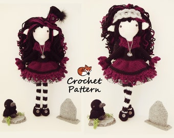 Amigurumi Pattern / Crochet Doll Pattern / Photo Tutorial / Instant Download