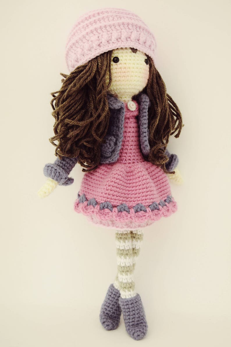 Amigurumi Pattern / Crochet Doll Pattern / Photo Tutorial / Instant Download image 2