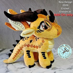 Dragons Plushie, Handmade, Custom Order, Personalisation