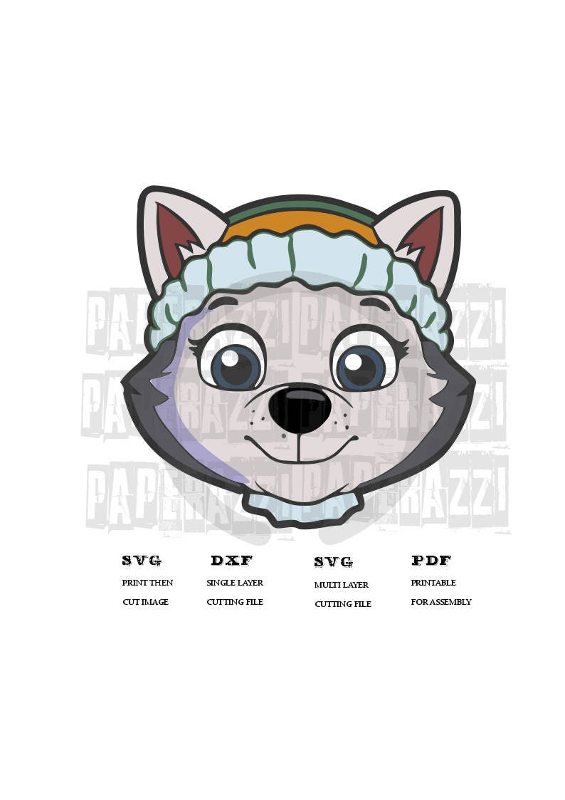 everest paw patrol svg everest paw patrol svg