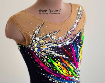 Trikot für rhythmische Gymnastik / RG-Trikot auf Bestellung / Eiskunstlaufkleid