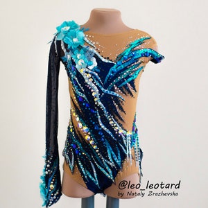 Rhythmic gymnastics leotard / RG leotard custom / Competition leotard