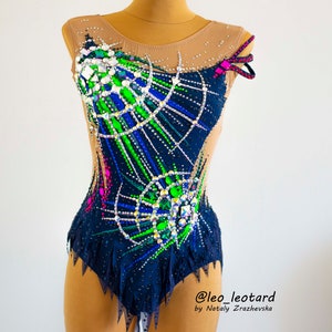 New Rhythmic gymnastics leotard in stock /height 160-165cm