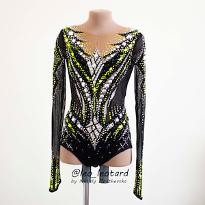 Rhythmic gymnastics leotard / stage costume / custom made / RG leotard to order