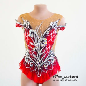 Rhythmic gymnastics leotard / RG leotard to order / Competition leotard