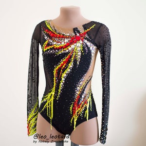 Rhythmic gymnastics leotard / stage costume / custom made / RG leotard to order