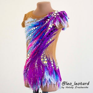 Rhythmic gymnastics leotard  / RG leotard to order / Competition leotard