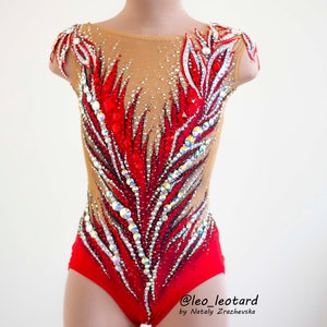 Rhythmic gymnastics leotard / RG leotard to order / Competition leotard