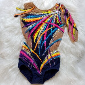 Rhythmic gymnastics leotard / RG leotard to order /Competition leotard