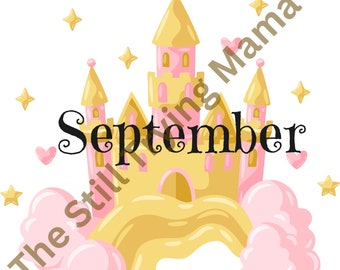 September Journal Spreads | Digital Download | Planner Pages | Fairy Tale Theme | A4 and A5