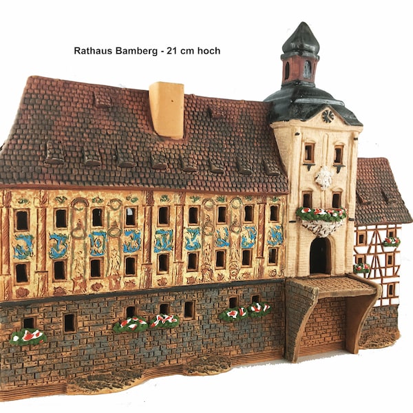 Rathaus Bamberg 21 cm hoch